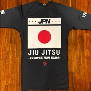 Armbar Soap Company x Train Til We Die Black Jiu Jitsu Rashguard
